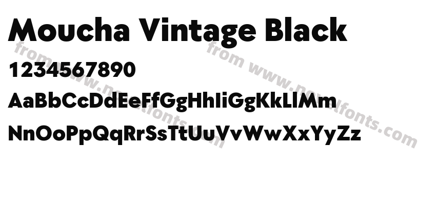 Moucha Vintage BlackPreview