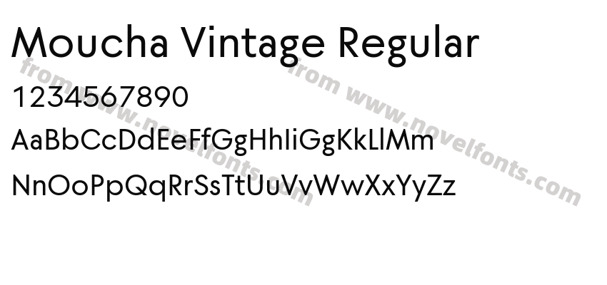 Moucha Vintage RegularPreview
