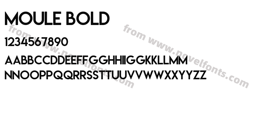Moule BoldPreview