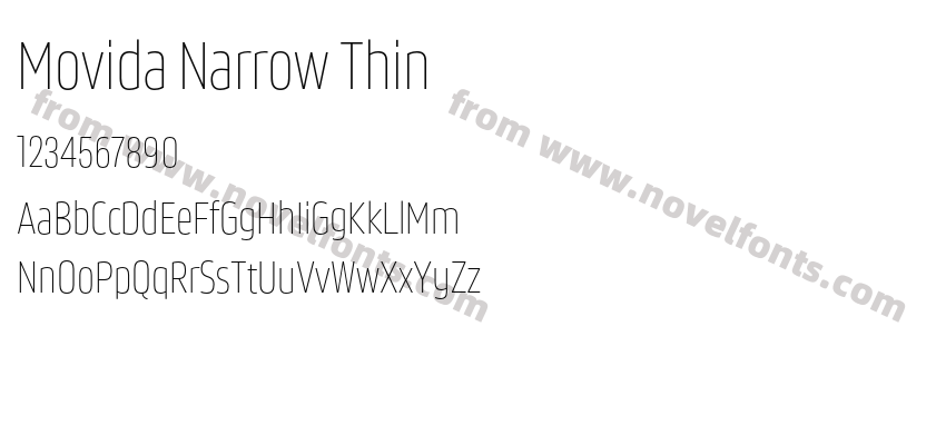 Movida Narrow ThinPreview