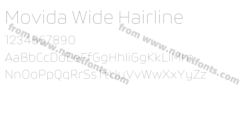 Movida Wide HairlinePreview