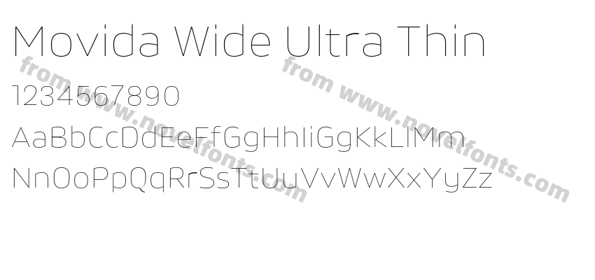Movida Wide Ultra ThinPreview