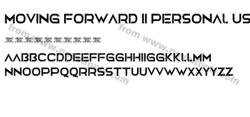 Moving Forward II Personal Use GrungePreview