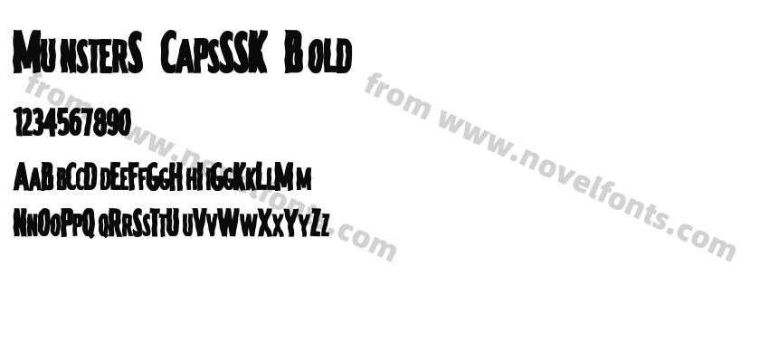MunsterS CapsSSK BoldPreview