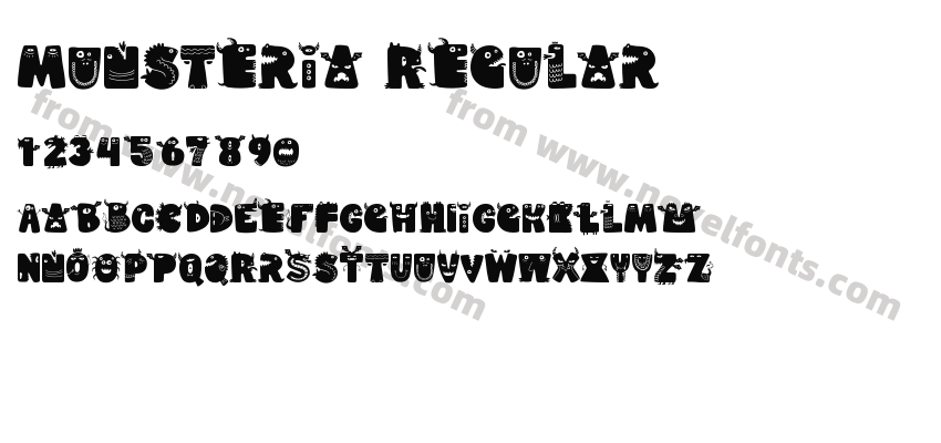 Munsteria RegularPreview