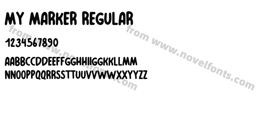 My Marker RegularPreview