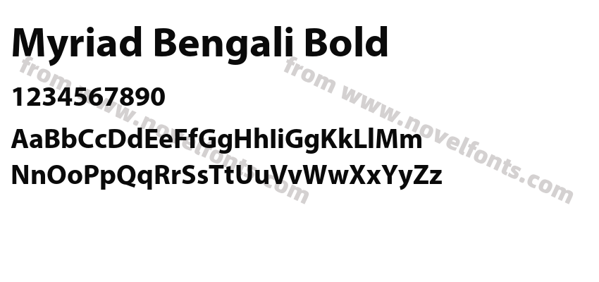Myriad BoldPreview