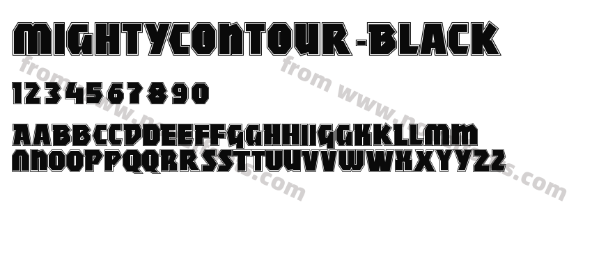 MightyContour-BlackPreview