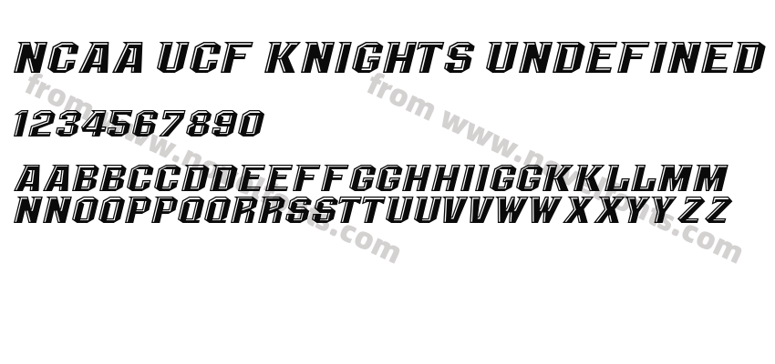 NCAA UCF Knights UndefinedPreview