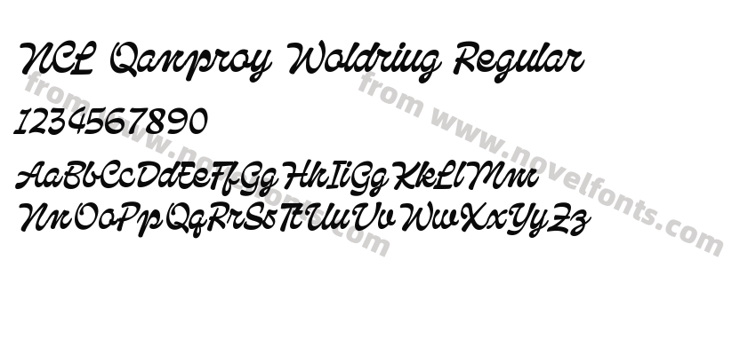 NCL Qanproy Woldriug RegularPreview