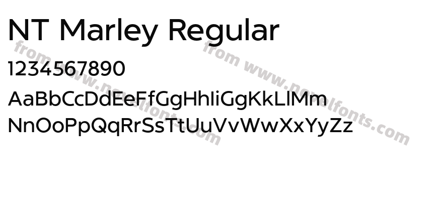 NT Marley RegularPreview