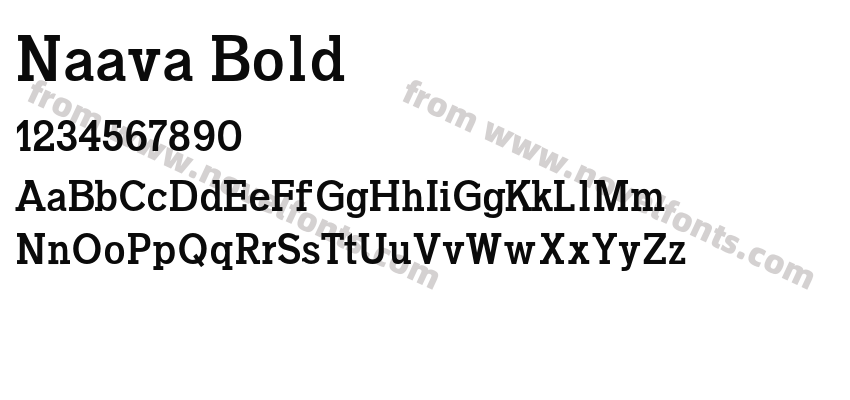 Naava BoldPreview