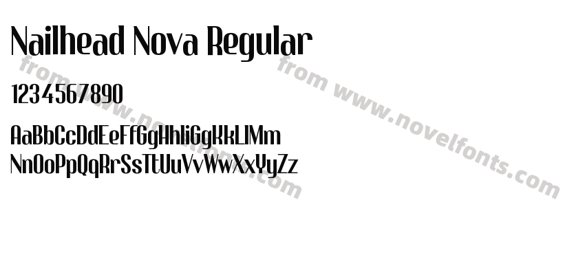 Nailhead Nova RegularPreview