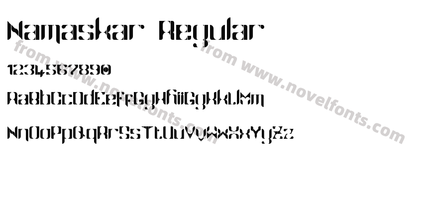 Namaskar RegularPreview