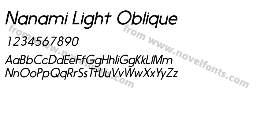 Nanami Light ObliquePreview