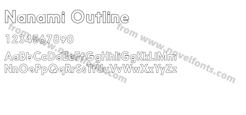 Nanami OutlinePreview