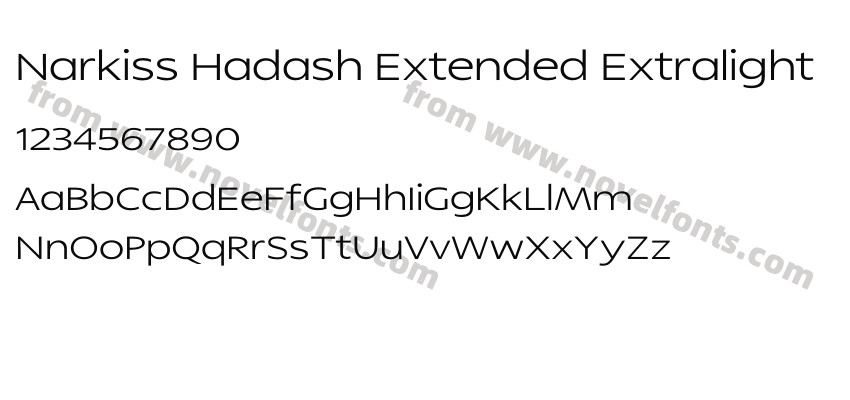 Narkiss Hadash Extended ExtralightPreview