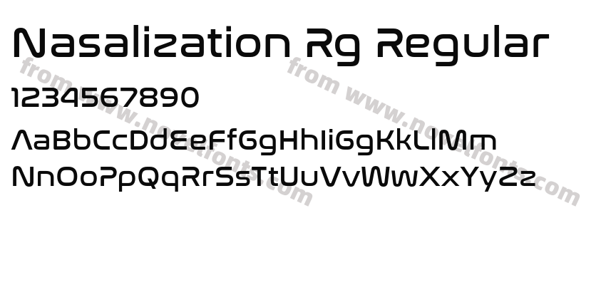 Nasalization Rg RegularPreview
