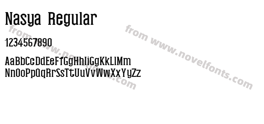 Nasya RegularPreview