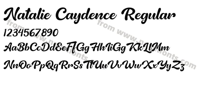Natalie Caydence RegularPreview