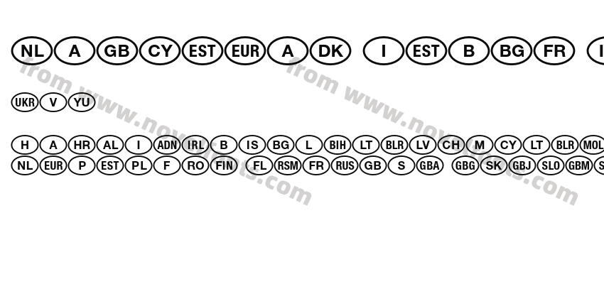 National Codes EuropePreview