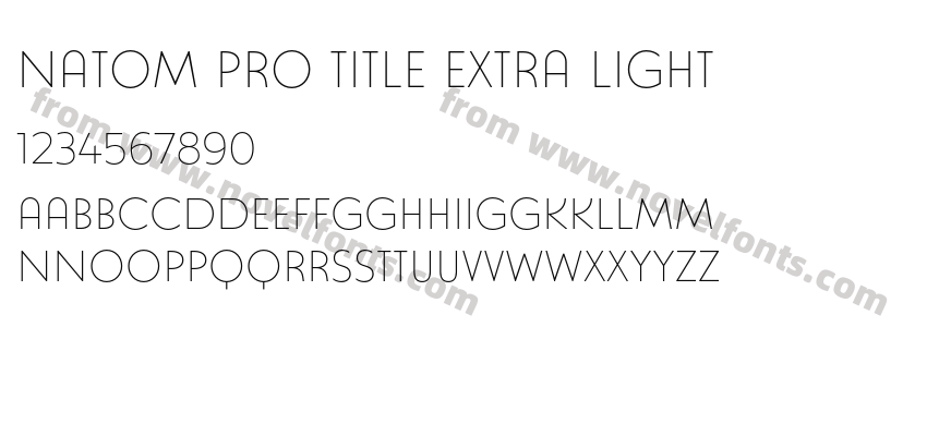 Natom Pro Title Extra LightPreview