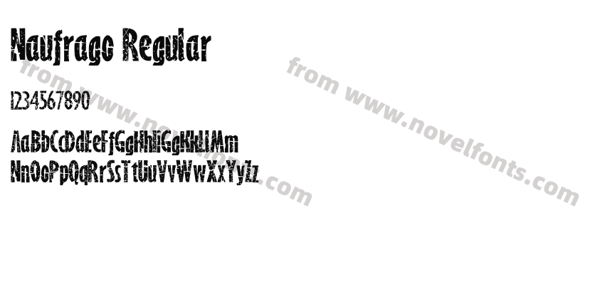 Naufrago RegularPreview