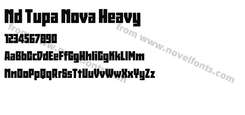 Nd Tupa Nova HeavyPreview