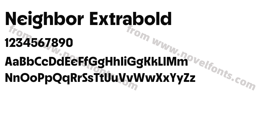 Neighbor ExtraboldPreview