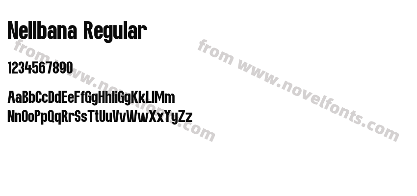 Nellbana RegularPreview