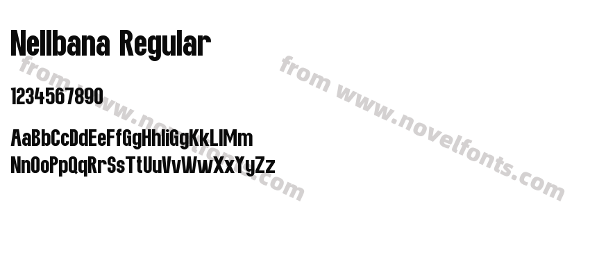 Nellbana RegularPreview