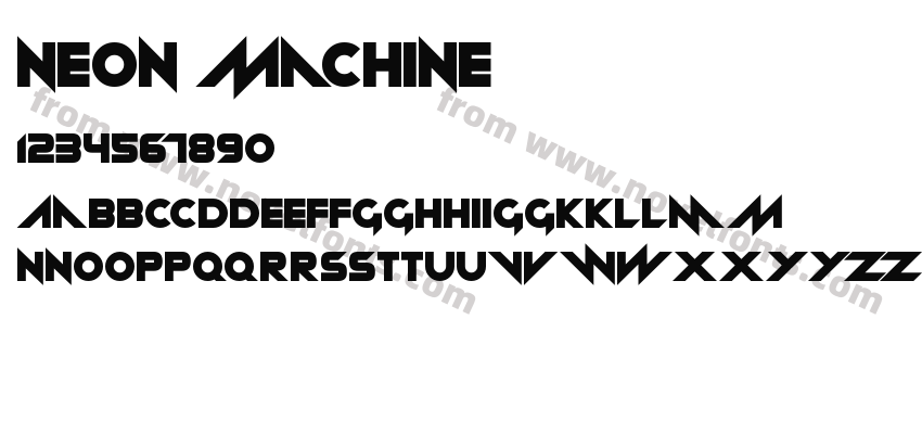 Neon machinePreview