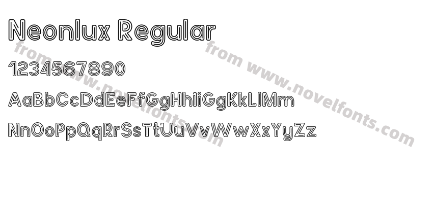 Neonlux RegularPreview
