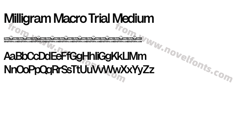 Milligram Macro Trial MediumPreview