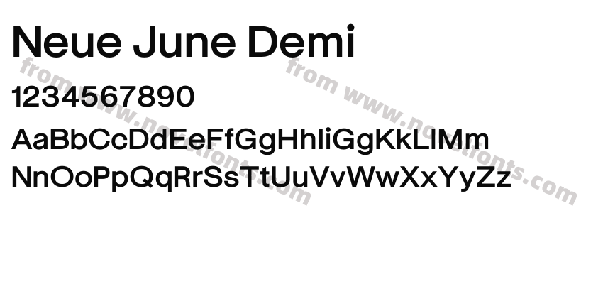 Neue June DemiPreview