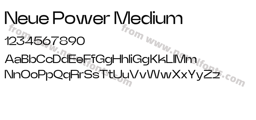 Neue Power MediumPreview