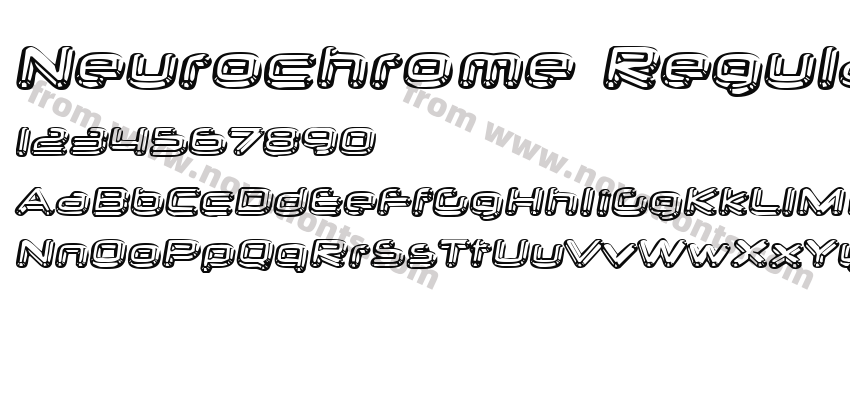 Neurochrome RegularPreview