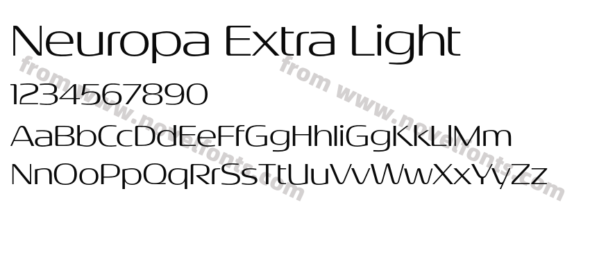 Neuropa Extra LightPreview