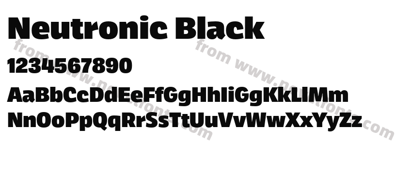 Neutronic BlackPreview