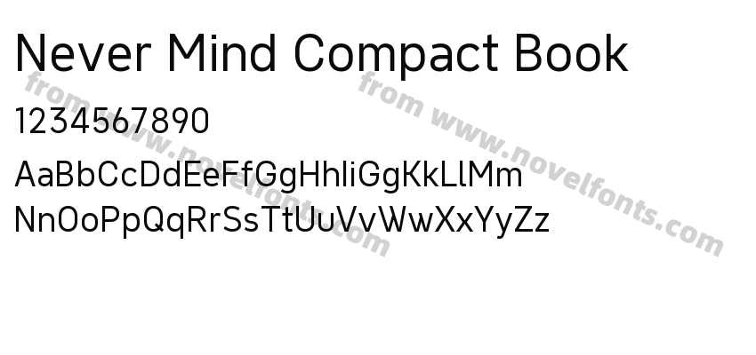 Never Mind Compact BookPreview