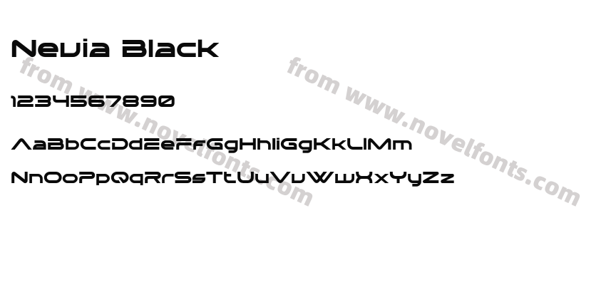 Nevia BlackPreview