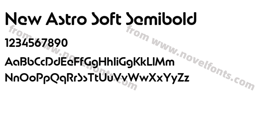 New Astro Soft SemiboldPreview