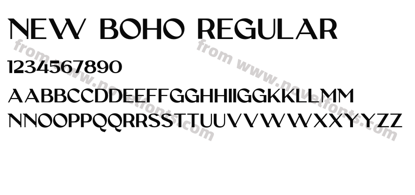 New Boho RegularPreview