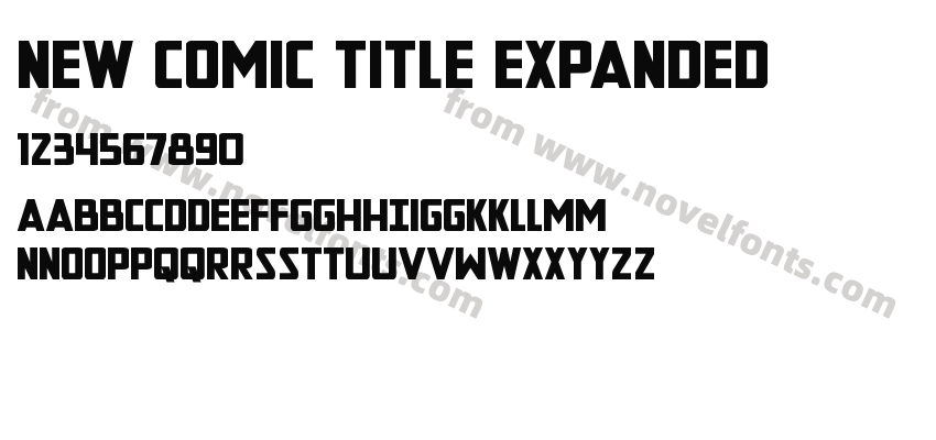 New Comic Title ExpandedPreview