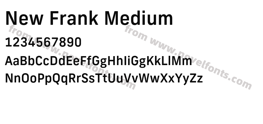 New Frank MediumPreview