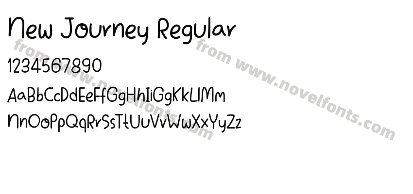 New Journey RegularPreview