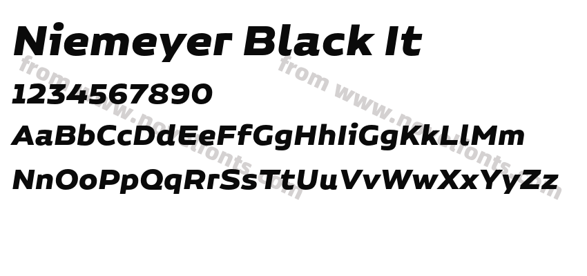 Niemeyer Black ItPreview