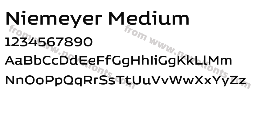 Niemeyer MediumPreview