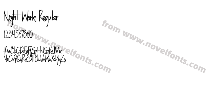 Night Work RegularPreview