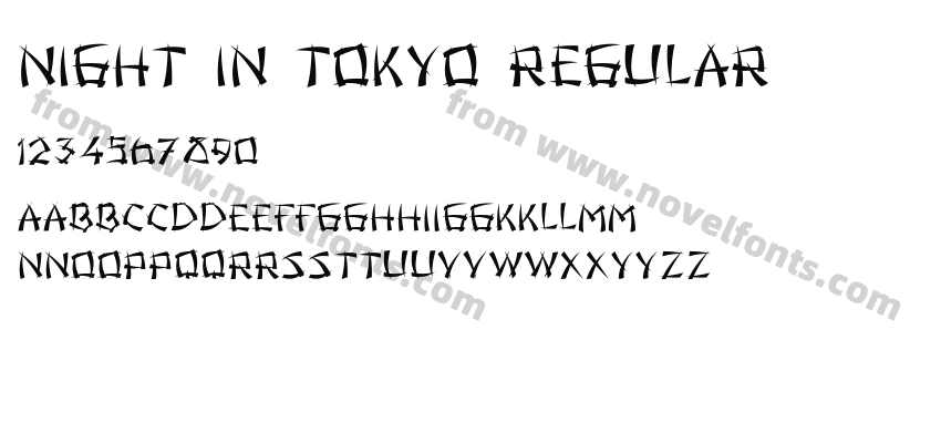 Night in Tokyo RegularPreview